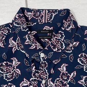 3/$25 RW&CO Floral Dress Shirt
